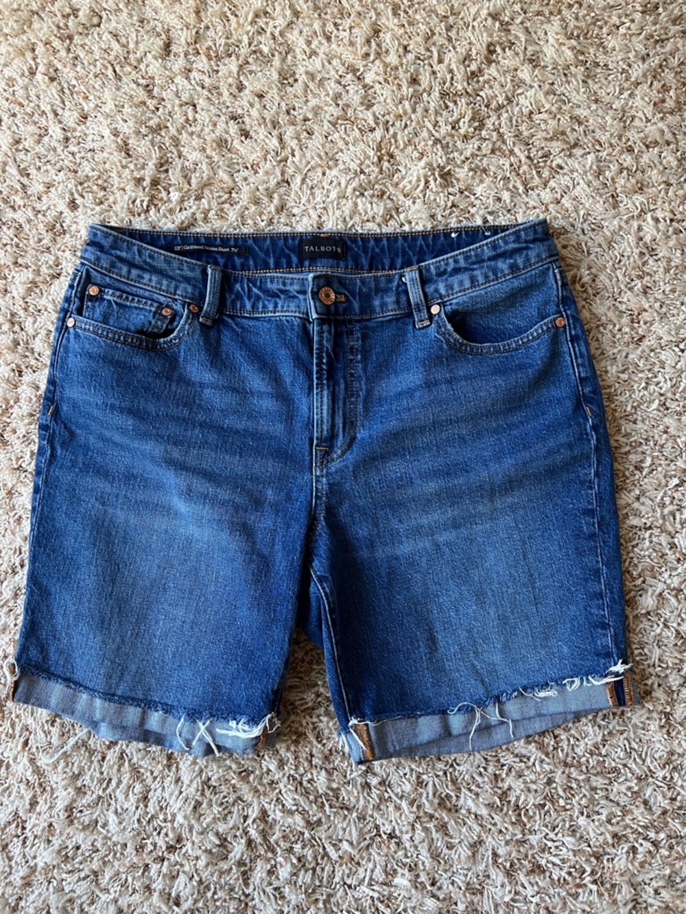 Talbots Girlfriend Denim Short 7.5”